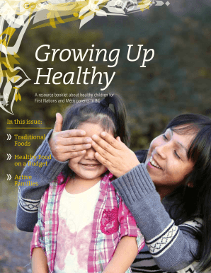 Healthy Children Resource Booklet