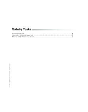 General Safety Test