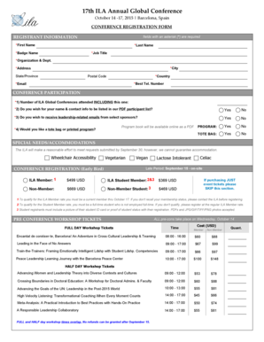 Developmental milestone chart pdf - PDF registration forms - International Leadership Association - ila-net