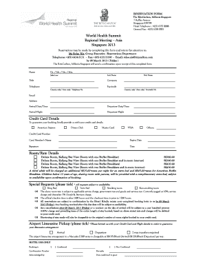 Hotel Reservation Form
