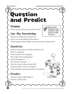 Science Inquiry Skills Worksheet