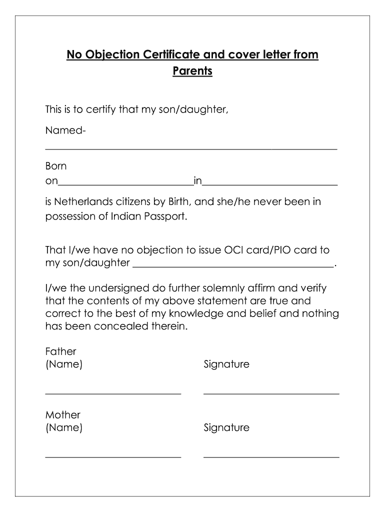 Letter Permitting Child To Travel from www.pdffiller.com