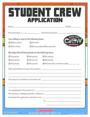 Volunteer Application Form