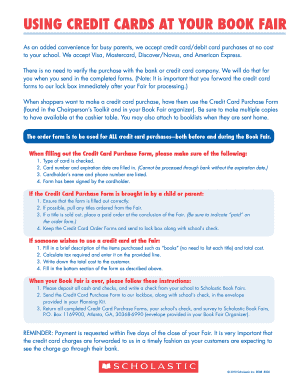 Credit Card Purchase Form