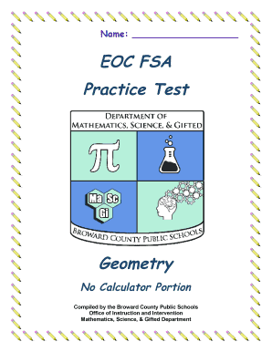 No calculator - Broward County Public Schools