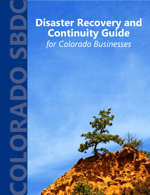 Disaster Recovery and Continuity Guide for Colorado Businesses