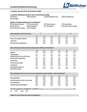 Kundenzufriedenheitsmessung