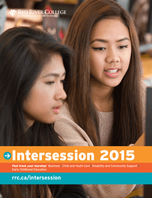 Red River College Intersession 2015 Course Registration