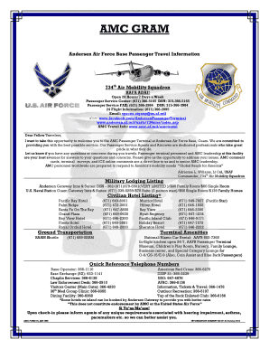 New AMC Gram Form 76 Updated Oct 14