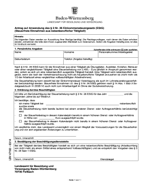 Antrag auf Anwendung des § 3 Nr. 26 Einkommensteuergesetz (EStG)