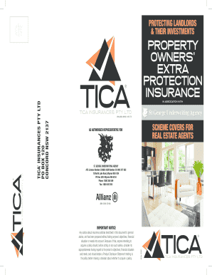 Property Owners’ Extra Protection Insurance Application