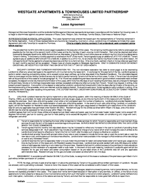 Residential Lease Agreement