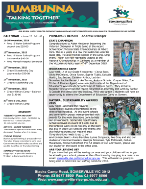 Issue 17 6-11-15 pdf 19 MB - Somerville Rise Primary School - somerville-rise-ps vic edu