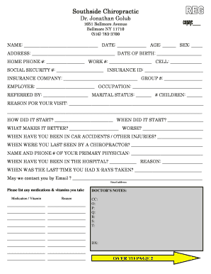 Patient Intake Form