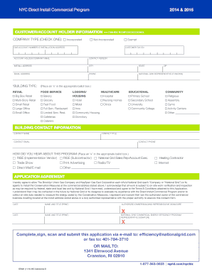 Direct Install Commercial Program - National Grid