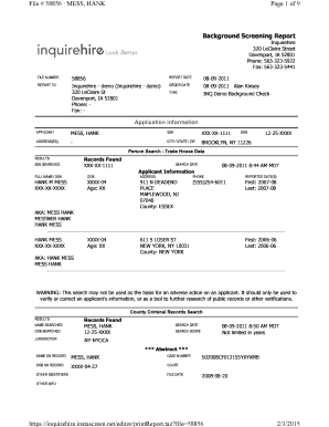 Form preview