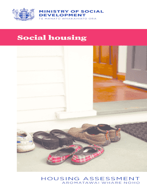 New Zealand Social Housing Application