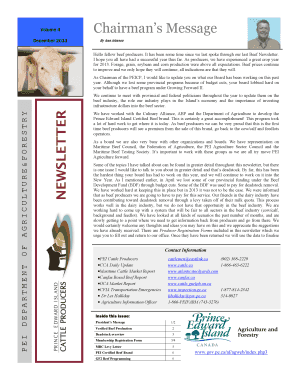 PEI Cattle Producers Membership Registration Form