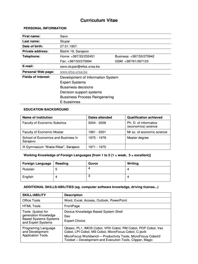 Form preview