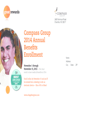 Compass Group 2014 Annual Benefits Enrollment