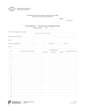 Formação Profissional Regulamentada pelo MAM
