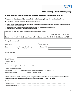 Form preview