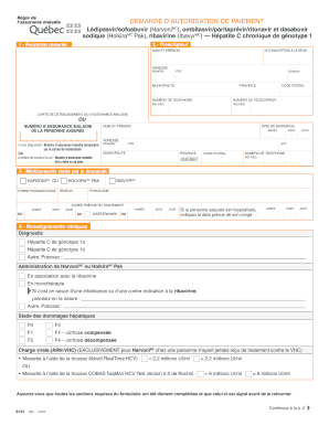 Demande d’autorisation de paiement