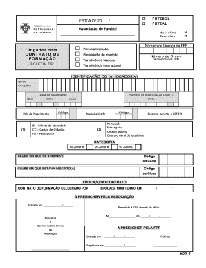 Contrato de Formação