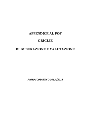 Griglia di Valutazione della Prova di Italiano