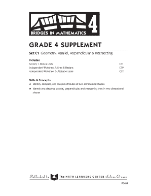 Grade 4 Geometry Worksheets