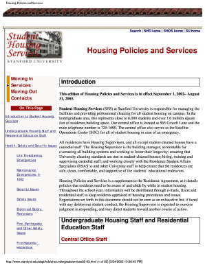 Housing Policies and Services - Cloudfront.net - d28htnjz2elwuj cloudfront