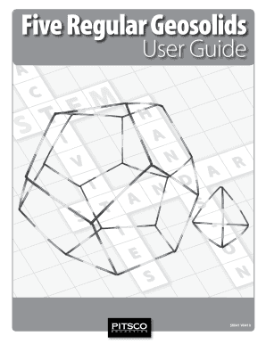 Five Regular Geosolids User Guide