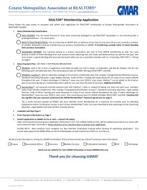 REALTOR® Membership Application
