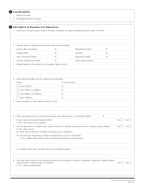 Transport Fleet Renewal Questionnaire