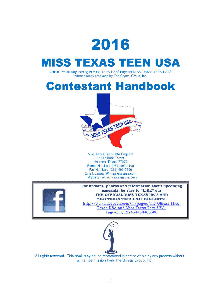 miss texas teen usa Preview on Page 1