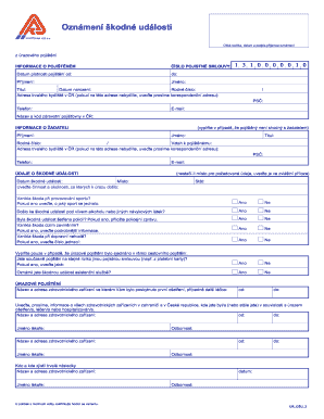 Accident Notification Form