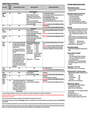 Business Fee Schedule 2014-12 - National Penn Bank