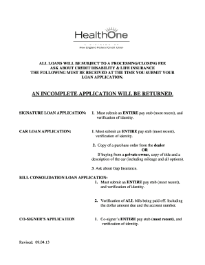 Loan Application Form