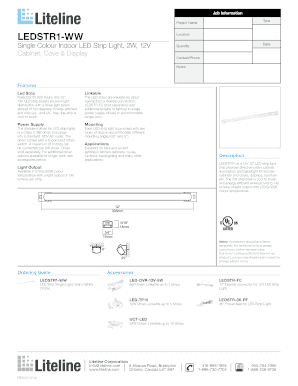 LED Strip Light Order Form