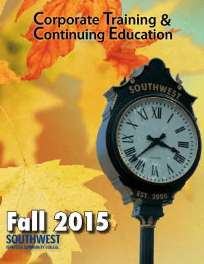 Southwest Continuing Education Non-Credit Registration Form