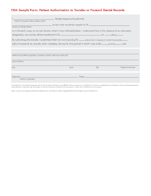 transfer dental records edit fill print download best online