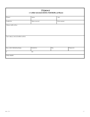 Application for International Driving Permit
