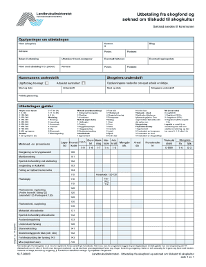 Norwegian Forestry Grant Application