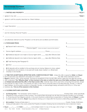 Florida Commercial Contract