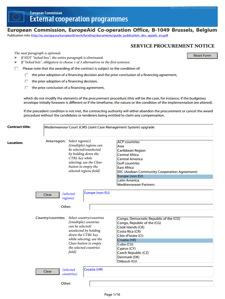 Form preview