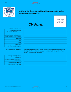 Form preview