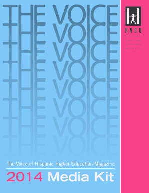 The Voice of Hispanic Higher Education Magazine Media Kit