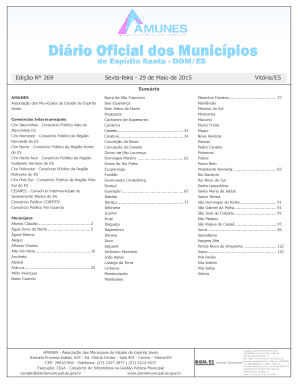 Aviso pe 060-2015 - Dirio Oficial dos Municpios do Esprito Santo - diariomunicipal es gov