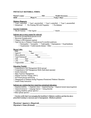 Physician Referral Form