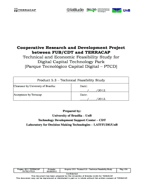 Technical and Economic Feasibility Study for